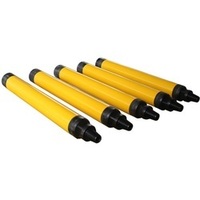 Mèche de forage de puits d'eau PRL 8" DTH, accessoires d'outils électriques, ensemble de mèches brasées sous vide pour carottage de granit, OEM