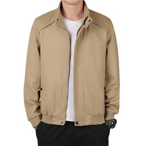 Blouson Bomber Homme Coupe-Vent Personnalisé Printemps 100% Coton Manteau pour Homme - Product Image 1
