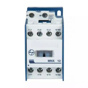 Contacteur MNX 12A 3P avec bobine 1NO AC-3 415V AC 50/60Hz intégré 415V AC en conçu pour 3P 415V AC en - Product Image 1