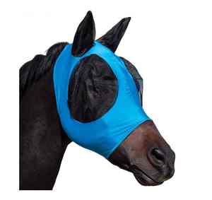 Masque anti-mouches pour l'équitation, respirant, confortable, anti-moustiques, avec logo personnalisé, pour l'été - Product Image 1