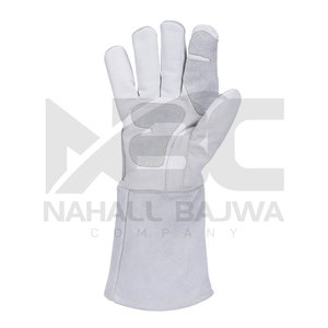 Gants de soudage en croûte de cuir de vache de meilleure qualité, fabricants professionnels, gants de soudage légers - Product Image 6