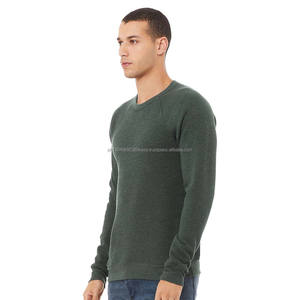Unisex <b>Sponge</b> Fleece Crewneck Raglan Sweatshirt Solid 3XL - Product Image 2