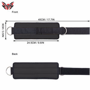 Fitness Réglable D-Ring Cheville Sangles Pied Soutien Cheville Protecteur Gym Jambe Poulie avec Boucle Sport Cheville Sangles - Product Image 3