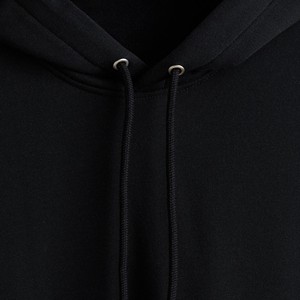 Fabricant sous contrat – Sweat à capuche vierge en mélange polycoton avec doublure polaire et bordures larges côtelées – Broderie personnalisée – Usine de confection - Product Image 6