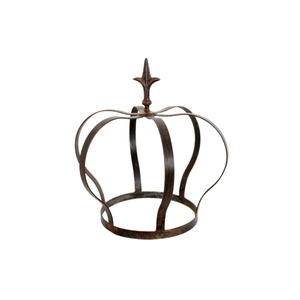 Couronne de Noël en métal forgé vintage inspirée, écologique, 100 pièces, décoration de table pour la maison, les fêtes, la ferme - Product Image 1