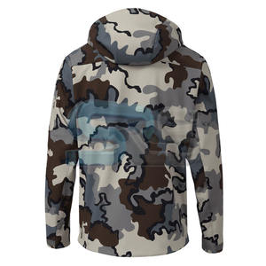 Veste de chasse à la mode pour hommes veste d'hiver extérieure en toile imperméable Softshell avec poches conception confortable et chaude - Product Image 2