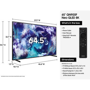 Televisor Inteligente OLED LED Sams QN900F de 65 Pulgadas, 8K HDR, Android, para Hoteles - Product Image 6