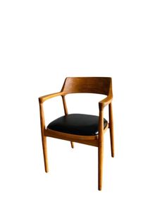 Silla de Comedor de Madera de Teca Sólida Personalizada con Tapicería de Terciopelo, Diseño Moderno y Minimalista para Apartamentos, Hoteles y Resorts - Product Image 2