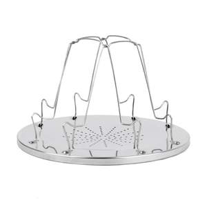 Porte-toasts en acier inoxydable moderne pour les morceaux de pain du petit déjeuner accessoires de cuisine rangement et organisation à domicile porte-toasts - Product Image 3