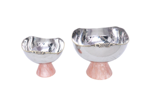 Bol de service de cuisine classique au design vintage, vaisselle décorative en métal et aluminium personnalisée, va au lave-vaisselle - Product Image 4