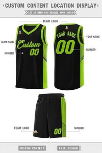 Custom Mens Breathable Basketball Jersey Set Personalized Printed Team Uniform Athletic Sportswear Outfit - Product Image 5