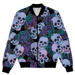 Men 100% Nylon Men Bomber <b>Jackets</b> High Quality Stand Collar Winter Wear sublimation Bomber <b>Jacket</b> for Men - Product Image 2