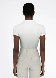 Camiseta Deportiva Transpirable para Mujer, Ligera, de Manga Corta, Tejido Elástico, Capa Base Ecuestre, Servicio OEM - Product Image 3