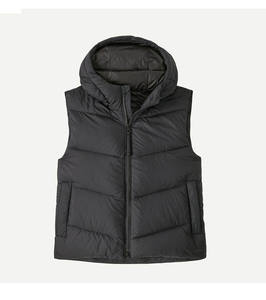 Chaleco Acolchado para Mujer, Relleno de Poliéster, Sin Capucha, Diseño Personalizado, Abrigo de Invierno, Cálido, Transpirable, Ecológico, para Exteriores - Product Image 1