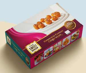 Caja de paquete de comida, galleta de caramelo, impresión personalizada, pastelería dulce de lujo, postre, Mini caja de embalaje de alimentos dulces - Product Image 4