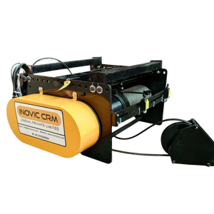 Grúa Eléctrica de Cable Metálico de Alta Resistencia de 2 Toneladas y 6 Metros con Carro de Arrastre |   Equipo de Elevación Industrial con Protección IP55 y Propulsor - Product Image 1