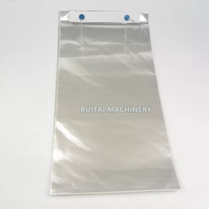 PE OPP Polypropylen Kunststoff Seiten dichtung Schweiß sack Maschinen Mail Kurier beutel Stanz griff Beutel herstellungs maschine - Product Image 6