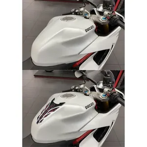 Protezione Serbatoio in Gel 3D Compatibile con Moto Ducati Supersport, Copertura Serbatoio di Categoria Premium - Product Image 3