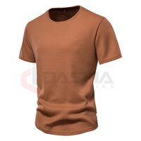 T-shirt surdimensionné 100 % coton de haute qualité, tissu tricoté biologique, délavé à l'acide, logo personnalisé, vente en gros, fabricant OEM, faible MOQ