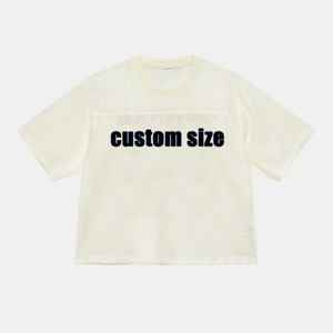 เสื้อเจอร์ซีย์ฟุตบอลคอวีทรงโอเวอร์ไซซ์ของผู้ชายเสื้อยืดอเมริกันตาข่ายสตรีทแวร์สไตล์วินเทจ - Product Image 4