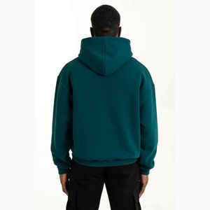 Sudaderas con Capucha Estilo Esencial Personalizadas Sin Cordón Antiarrugas 100% Algodón Hombres Unisex - Product Image 3