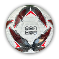 Balón de Fútbol Personalizado con Logotipo 2025, Balón de Fútbol Cosido a Mano de Alta Calidad para Juego y Entrenamiento, Estilo Clásico Duradero