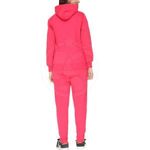 Conjunto Deportivo de Poliéster/Algodón para Mujer, Diseño Moderno, con Capucha, Lavado Ácido, Casual, Ligero, de Secado Rápido y Transpirable, Precio al por Mayor - Product Image 4