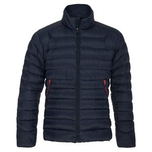 <b>Men</b> Varsity <b>Jacket</b> with <b>Canvas</b> Fabric Stand Collar Front Logo Breathable & Windproof Design Stylish Casual Autumn Wear - Product Image 1