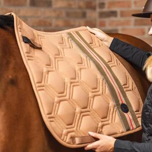 Tapis de selle sur mesure anti-dérapant pour selle d'équitation Sets de coussins d'équitation respirants et respectueux de la peau Logo personnalisé - Product Image 6