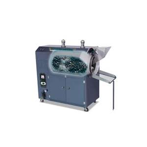 Machine de rôtissage rotative industrielle automatique de type tambour, qualité alimentaire SS304, 100 kg/h, composants essentiels incluant moteur et boîte de vitesses - Product Image 3