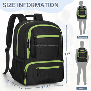 Bolsas de Fútbol Personalizables con Colores y Logotipos, de Alta Calidad, con Compartimento para Portátil, Capacidad de 30-40L, para Baloncesto - Product Image 3