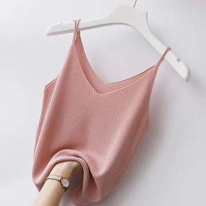 Débardeur sans manches d'été noir pour femmes avec haut en dentelle rouge porter des camisoles amples gilet grande taille vêtements et sous-vêtements pour femmes - Product Image 6