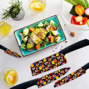 Juego de Cuchillos de Cerámica Premium de 4 Piezas con Mangos de Plástico, Cuchillos de Chef Duraderos para Regalo - Precio de Fábrica, Éxito de Ventas 2026 - Product Image 2