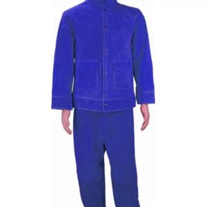 Le soudage en cuir de vachette fendu résistant à la chaleur élevée convient à la Protection professionnelle pour la Protection du corps d'étincelle de soudage industrielle - Product Image 6