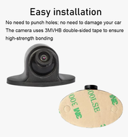 Système DVR pour camion 4CH 10,1 pouces HD | Kit de caméra d'angle mort facile à installer sans perçage | Protection IP69K pour véhicules utilitaires