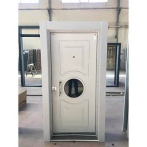 Puerta de Acero ABSDOOR, Directo de Fábrica, Puerta de Partición Interior de Acero DKP Duradera, Apertura Manual, Aislamiento Acústico, Entrada para Apartamento - Product Image 3