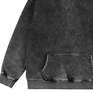 เสื้อฮู้ดผู้ชายผ้าฟลีซโอเวอร์ไซส์ไซส์ไซส์ไซส์ใหญ่พิเศษเสื้อผ้าแนวสตรีทผ้าคอตตอนใส่สบายโลโก้ตามสั่งสไตล์วินเทจ - Product Image 3