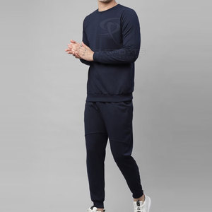 Unique Design New Arrival Men's Winter Solid Breathable Lightweight <b>Sweat</b> Suits <b>Sets</b> Plus Size Quick Dry High Quality Low Price - Product Image 3
