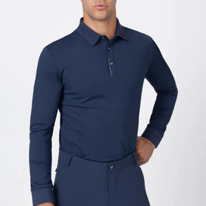 Chemise de base légère à manches longues pour homme, respirante, pour l'équitation, haut d'équitation, service OEM personnalisé - Product Image 1
