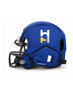 Royal Blue Color American Football Guardian Cap 2.0 with Custom Logo Lightweight Padded 7on7 Helmet <b>Cover</b> for Youth and Adult - Product Image 2