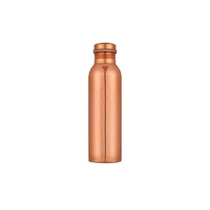 Premium Quality Kitchens Plain Matt Finish Copper <b>Bottle</b> 1000 <b>ml</b> Yoga Copper <b>Bottle</b> from Indian Supplier - Product Image 1