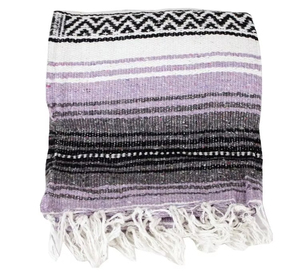 Gran oferta, manta falsa mexicana personalizada para adultos, mantas tejidas a mano auténticas de algodón y acrílico para la venta - Product Image 4