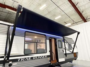 Nouvelle Conception Abordable Mini Caravane de Voyage en Forme de Goutte d'Eau, Camping-Car Portable avec Salle de Bain pour le Camping à Domicile et aux Normes Domestiques - Product Image 2