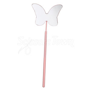 Espejo de pestañas duradero con mango de agarre suave de marca personalizada y amplia superficie de visualización - Product Image 2