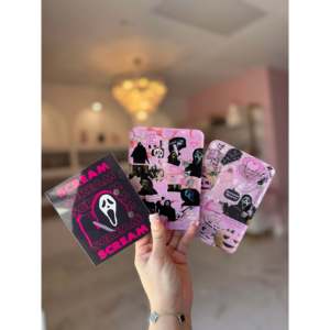 Halloween Scream Collection Acrylic Lash <b>Tiles</b> Heart & Flower Shaped <b>Magnetic</b> Eyelash Box with Custom Logo Mini Beauty Tool - Product Image 1