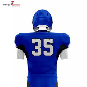 Conjunto de uniformes de fútbol americano de sarga de aparejos juveniles cortos personalizados al por mayor práctica de sublimación de equipo adulto de alta calidad nuevo - Product Image 4