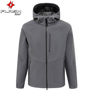 เสื้อกีฬาแขนยาวกันลมกันฝนสำหรับผู้ชายเสื้อมีฮู้ดน้ำหนักเบาสำหรับใส่ปั่นจักรยานปีนเขาวิ่ง - Product Image 2