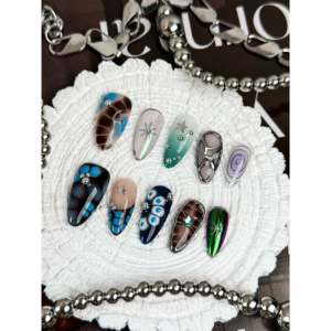 Orbit Muse Press-On Nail : Design élégant pour un look stylé - Product Image 4