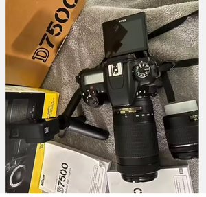 Appareil photo Nikon - onn D7500 DX d'origine, neuf, avec objectif 18-55 mm, qualité industrielle - Product Image 1