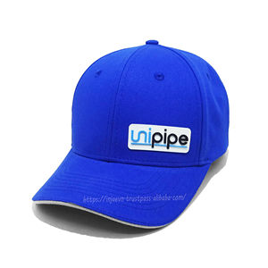 Casquette de baseball à 6 panneaux avec patch en caoutchouc, design ajustable, fabriquée dans l'usine Injae Vina, style décontracté, sportif et tendance pour adultes - Product Image 2